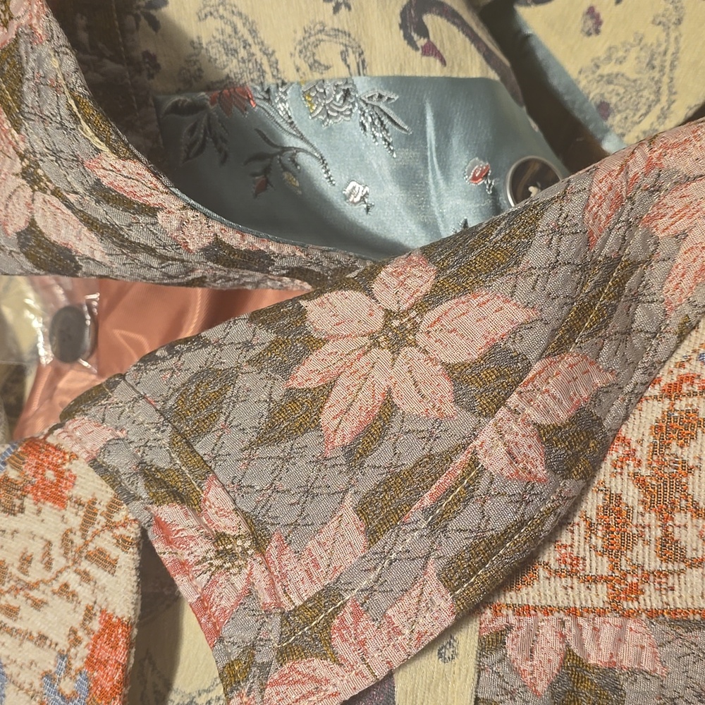 Golden Hour Jacquard Coat,Color Blossom Combo - Picture 16 of 16